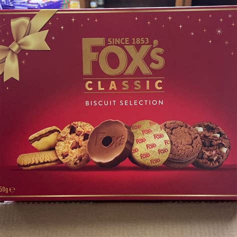 Foxs Classic Biscuit Selection 550g Bolton British Bites