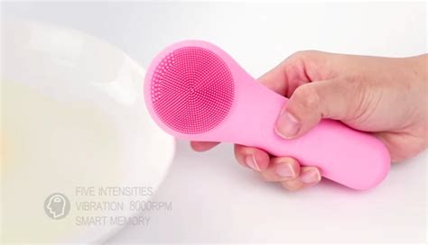 Waterproof Ultrasonic Facial Cleaner Electric Face Cleansing Brush