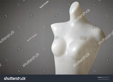 Female Mannequin Naked On Plain Background Stock Photo Shutterstock