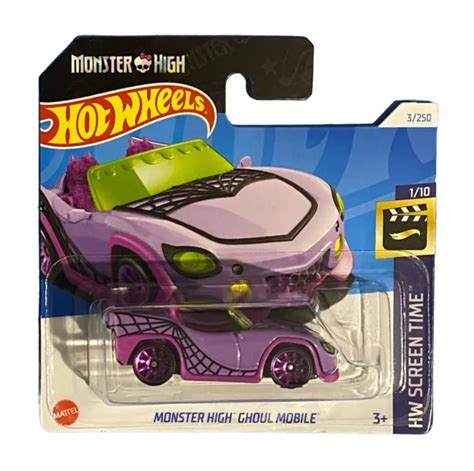 HOT WHEELS MONSTER High Ghoul Mobile HW Screen Time 1 10 HRY45 Collector Mattel EUR 12 99