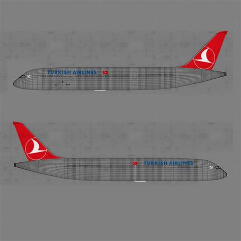 Boeing Dreamliner Turkish Airlines L Modelo D C D