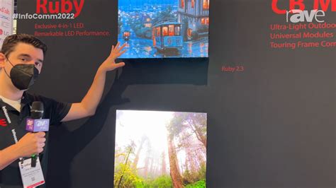 Infocomm 2022 Roe Visual Showcases Ruby Dvled Display For Rental