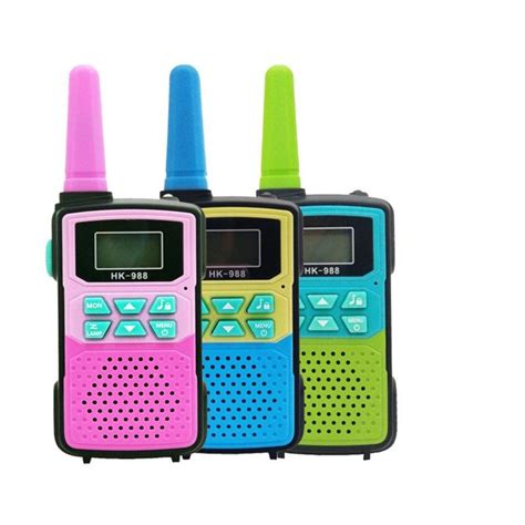 nevenka  pcs kids handheld walkie talkies  km long range