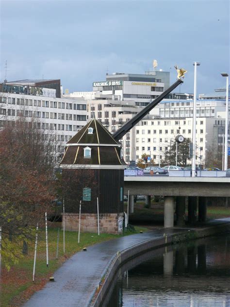 Saarbrucken Crane Historisches Museum Saar Historische Flickr