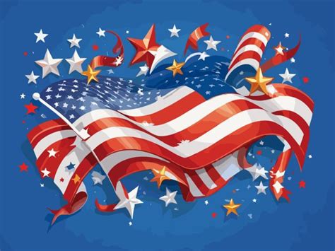 Premium Vector | Patriotic background vector