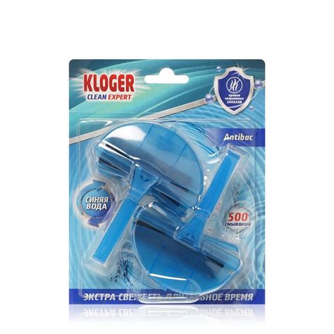 Подвесной блок подвеска для унитаза Kloger Clean Expert Океан 2 штуки ...