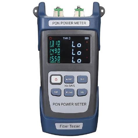 Color Lcd Pon Optical Power Meter For Optic Fiber Tester Display Size