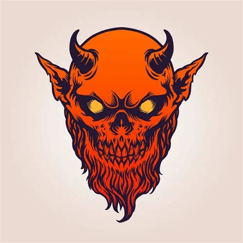 Devil Head Logo