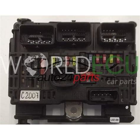 COMFORT CONTROL MODULE BSI BSM CITROEN PEUGEOT SIEMENS VDO S118983002 K