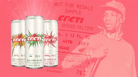 Travis Scott ‘Cacti’ Spiked Seltzer: The Story Behind The Drink | Complex