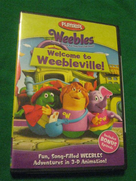 Weebles Welcome To Weebleville Dvd 3d Animation Kids 97368863545 Ebay