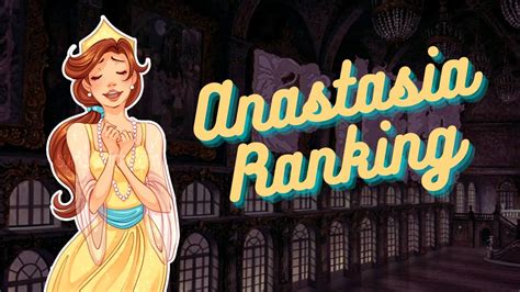 My Personal Ranking Anastasia 36 Voices Youtube