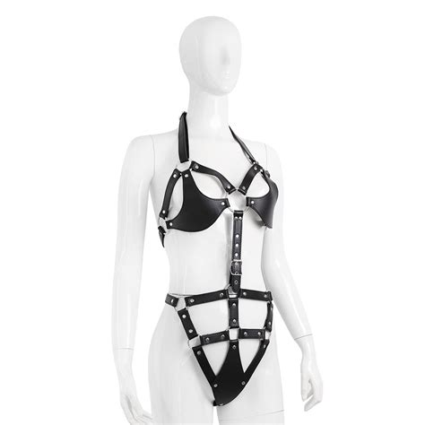 Wholesale Daring Bondage Inspired Lingerie Set