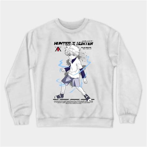 Killua Zoldyck Hunter X Hunter Trending Crewneck Sweatshirt Hunter X