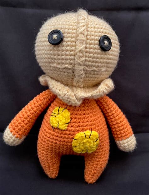 Trick R Treat Crocheted Sam Doll By Theatercrocheter On Deviantart