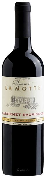 2017 Domaine De La Motte Cabernet Sauvignon Vivino