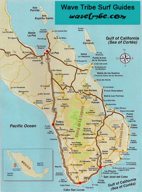 Cabo In Mexico Map - Map Of Big Island Hawaii