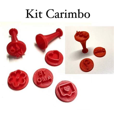 Kit Carimbos Para Brigadeiros Tema Amor Shopee Brasil