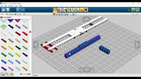 Molino De Viento A Lego Digital Designer Ldd Youtube