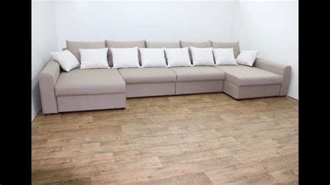 Модена - п-Образный диван 440х175 см. - YouTube