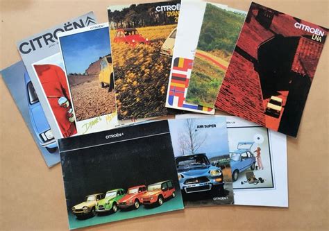 Brochures Catalogues O A 2CV Dyane AMI GSA Catawiki