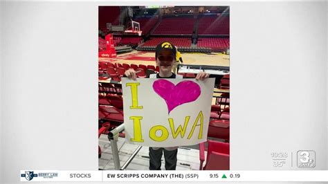 Iowa Hawkeyes fan from Maryland gets letter from star player Caitlin Clark