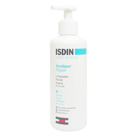 Isdin Acniben Teen Skin Limpiador Facial Suave Emulsión X 180ml