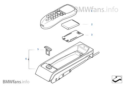 Einzelteile SA 638 Mittelkonsole BMW 5 E39 525d M57 Europa