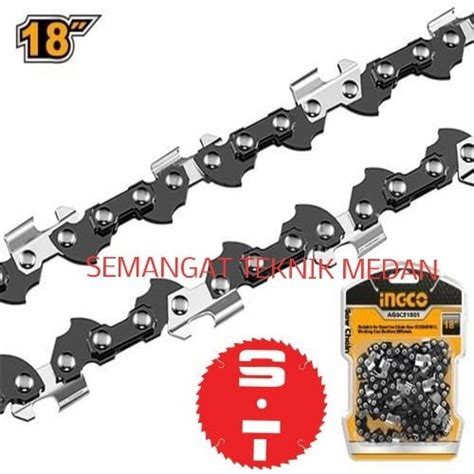 Jual Refill Mata Rantai Pisau Chainsaw Chain Saw Ingco