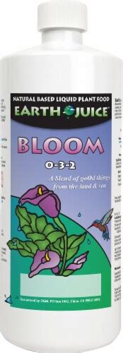 Bloom Earth Juice Natural Liquid Plant Food Fl Oz Fred Meyer