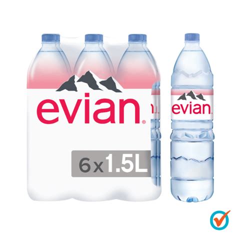 Evian Natural Mineral Water 6 X 15l Pack Lazada