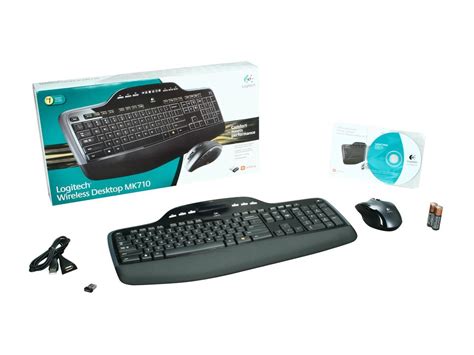 Logitech MK710 Wireless Keyboard and Mouse Combo — Includes Keyboard ...