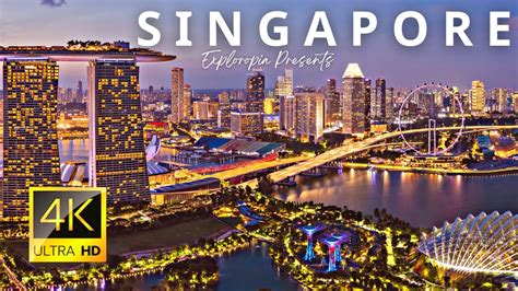 Singapore In 4K ULTRA HD HDR 60 FPS Video By Drone YouTube