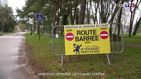 Opération déminage le Touquet confiné