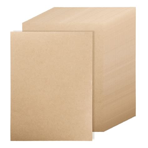 Buy Zeayea Pack Kraft Paper Sheets Gsm Brown Printer Paper