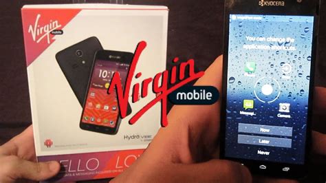 Unboxing Virgin Mobile Kyocera Hydro Vibe G Lte Youtube