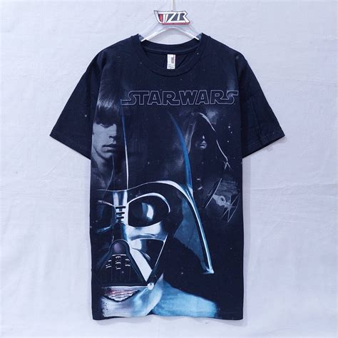 Jual T Shirt Official Star Wars Vader Luke Sidious Original Shopee Indonesia