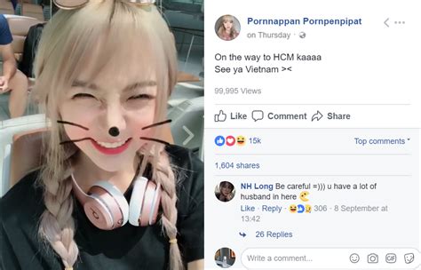 Nene Hot girl cover đình đám của Thái Lan khoe ảnh check in tại Việt Nam