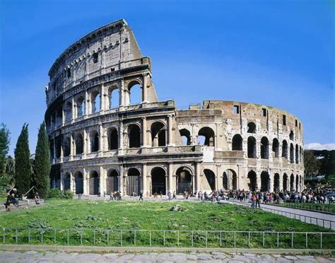 Colosseum (Flavian Amphitheater). Rome, Italy. Imperial Roman. 70–80 C ...