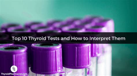 Top 10 Thyroid Tests And How To Interpret Them Dr Izabella Wentz Pharmd