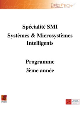 Remplissable En Ligne Iupsi Ups Tlse Sp Cialit SMI Syst Mes Microsyst