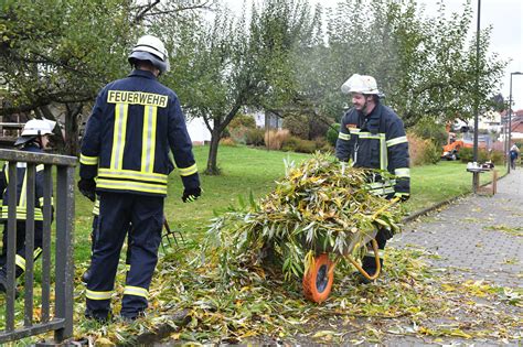 Sturm Ignatz Bilder zeigen Schäden im Saarland