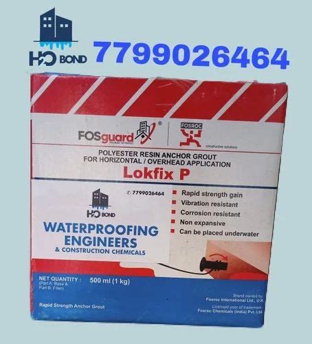 Grey Fosroc Lokfix P Packaging Size 1 Kg At Rs 410 Kg In Hyderabad