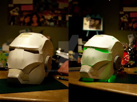 Iron Man Pepakura Helmet By SunnyPhang On DeviantArt