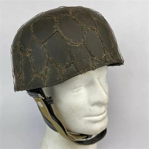 Casco M Paracaidista Alem N German Ww Paratrooper Helmet Air Born