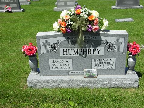 James Walter J W Humphrey M Morial Find A Grave