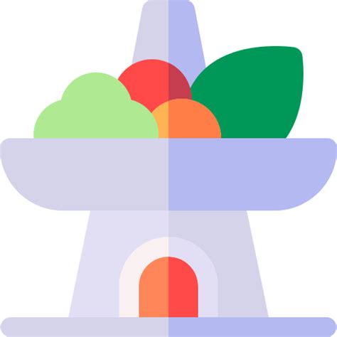Basic Rounded Flat Hot Pot Icon