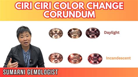 Mengenal Color Change Corundum Youtube