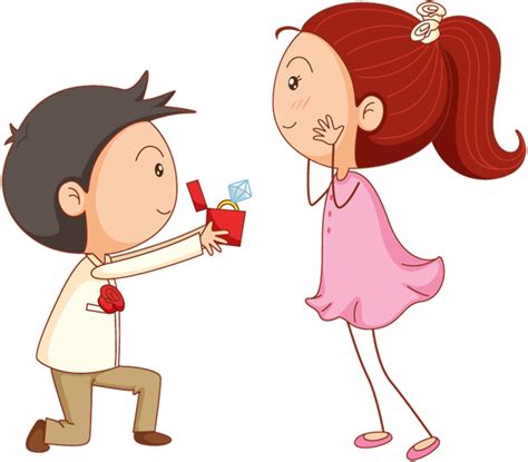 Engagement Clipart Propose Day Engagement Propose Day Transparent Free