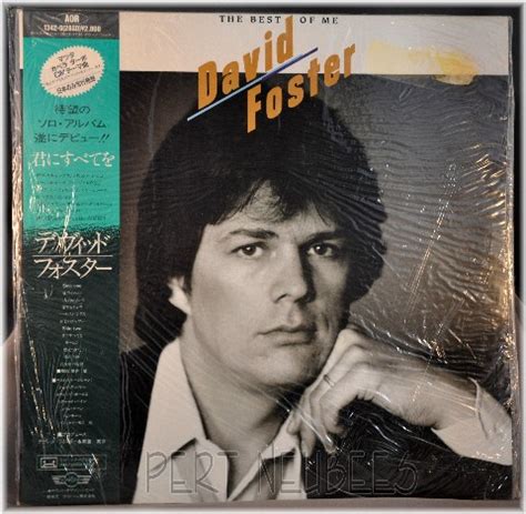 DAVID FOSTER The Best of Me 12″ Japan Vinyl LP NEW #1342-9(2850) – Pert ...